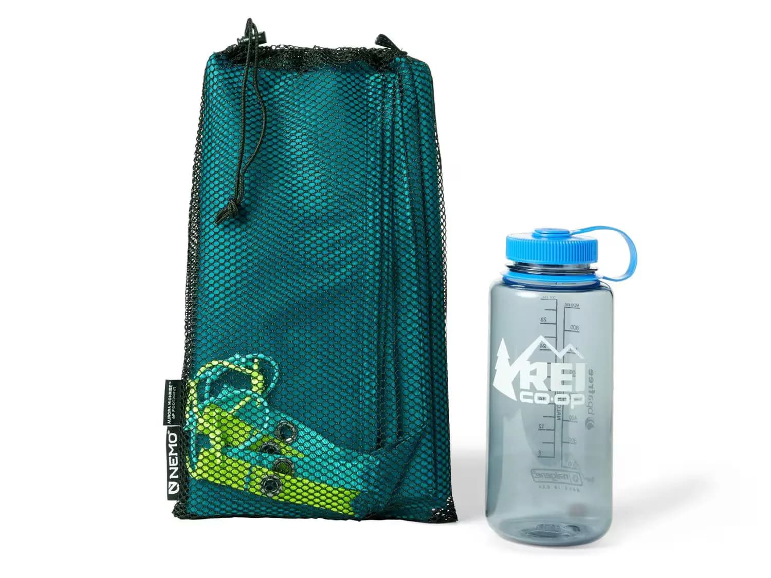 Water bottle not included